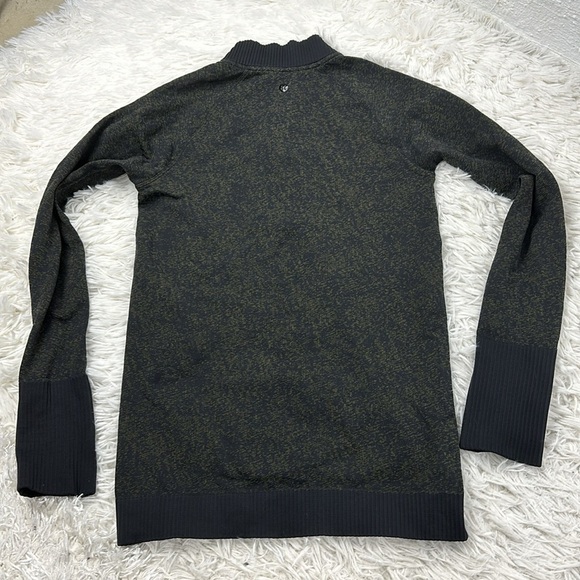 Lululemon Rest Less 1/2 Zip Black / Armory - Picture 6 of 6